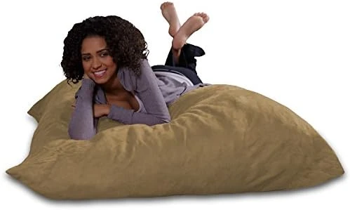 Sofa Sack - Plush, Ultra Soft Bean Bag Chair - Memory Foam Bean Bag Chair With Microsuede Cover - Stuffed Foam Filled Furniture And Accessories For Dorm Room - Charcoal - Image 7