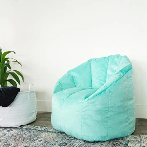Big Joe Milano Bean Bag Chair, Mint Plush, 2.5ft