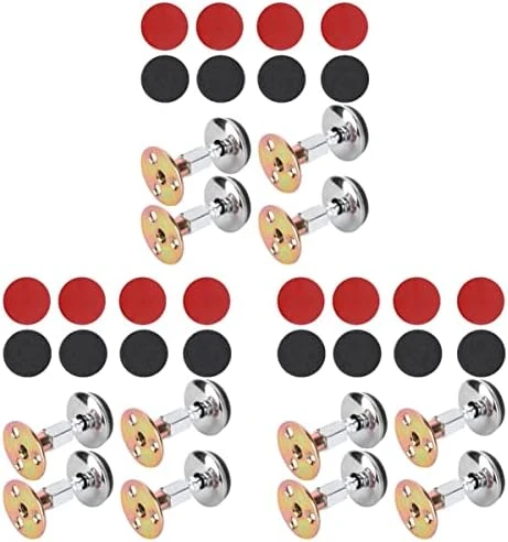 Veemoon Daybed Frame Rockhounding Tools 8 Pcs Self- Adhesive Bedside Support Stabilizer Furniture Stabilizer Bedside Anti- Shake Tool Metal Bedside Fixator Daybed Frame Rockhounding Tools - Image 5