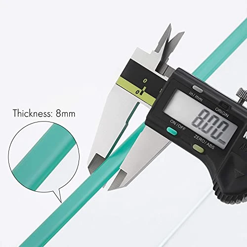 KES Bathroom Shelf Extra 8 MM-Thick Tempered Glass With Aluminum Bar And Rail Storage Organizer Retangular Rustproof Wall Mount Black, A4127A-BK - Image 2