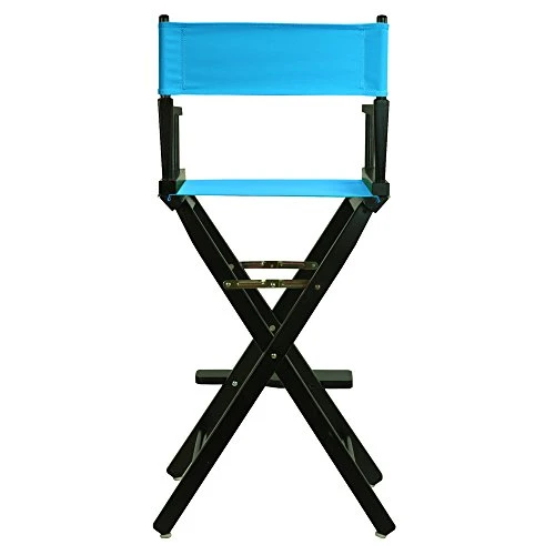 Casual Home 230-02/021-27 Director Chair 30" - Bar Height BlackFrame/Turquoise Canvas - Image 3