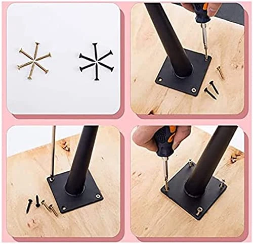 Set Of 4 ,Table Furniture Furniture Legss,Chair Furniture Furniture Legss With Screws,Sofa Furniture Furniture Legss,Desk Furniture Furniture Legss, ,Sofa,Sofa,TV,Two Seater Dresser,25cm / 10in,W,15cm - Image 6