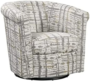 GRAFTON HOME Marvel Swivel Chair, 30D 30W 29H, Slate Splatter - Image 10