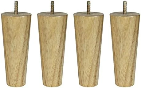 COZMAX 15cm Height Wood Color M8 Thread For Cabinet Chair Couch Table Bed Pack Of 4Pcs Kaihangwang - Image 8