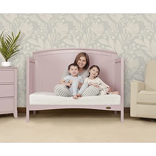 Evolur Comfort Lite Plus Fiber Crib & Toddler Mattress, Greenguard Gold Certified