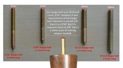 BingLTD - 5" Cherry Profile Hardwood Sofa Legs - Set Of 4 (PEA-5-Cherry)