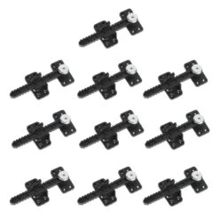 Hotwin 14 X 6 Cm Plastic Sectional Sofa Invisible Interlocking Sofa Connector Bracket, Pack Of 10