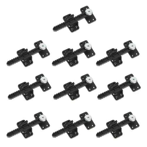 Hotwin 14 X 6 Cm Plastic Sectional Sofa Invisible Interlocking Sofa Connector Bracket, Pack Of 10