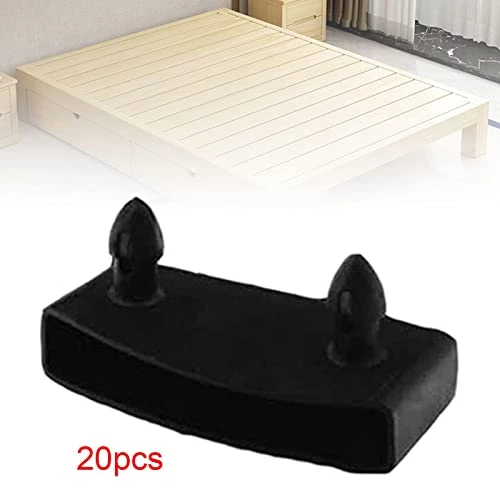 Bothyi 20Pcs Bed Slat Holder, Side Slat Bracket Cover, Bed Base Replacement, Securing Universal Sides Ends Fixings, For Leather Bed Bunk Bed Day Bed - Image 4