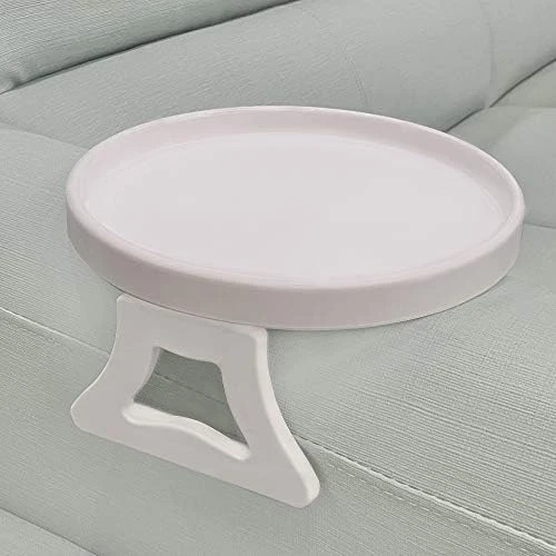 Sofa Arm Clip Tray, Side Table For Remote Controls/Drinks/Gamepads Holder (Black) - Image 8