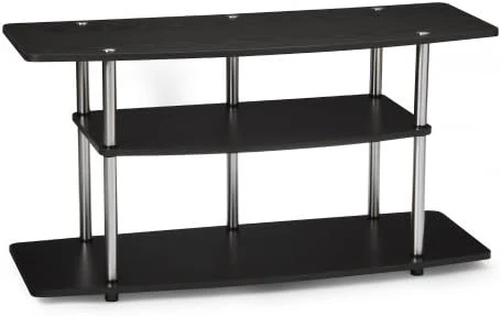 Convenience Concepts Designs2Go No Tools 46 Inch 3 Tier Wide TV Stand, Espresso - Image 6