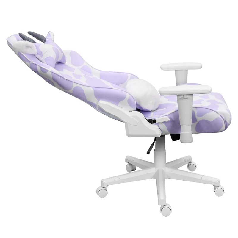 Techni Sport19.75 Modern Fabric Gaming Chair In Lavender Purple/White - Image 2