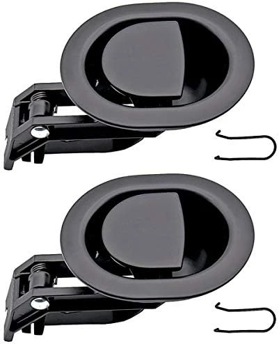 Ttmagic Universal Heavy-Duty Metal Sofa Chair Recliner Release Pull Handle Replacement Parts With Retaining Clips, Fits Ashley, Lazy Boy And Most Recliner Sofa Brand, Recliner Handle Size 3" X 3.5" - Image 5