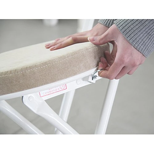 AZUMAYA PC-31 Folding Stool (Yellow) - Image 5