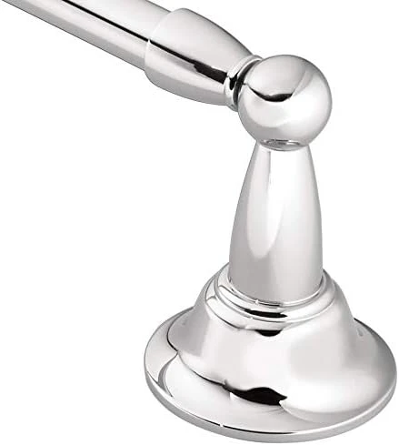 Moen DN6886BN Sage Single Post Bathroom Hand -Towel Ring, Spot Resist Brushed Nickel - Image 7