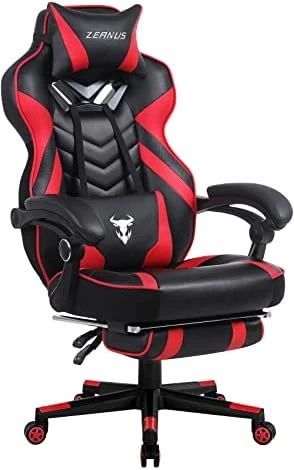 Purple Gaming Chair, Reclining Computer Chair With Footrest, High Back Gamer Chair With Massage, Large Computer Gaming Chair, Racing Style Desk Chair For Gaming, Big And Tall Gaming Chairs For Adults - Image 10
