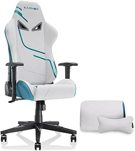 KARNOX Chair Office Computer Desk Chair Gaming-Ergonomic Mid Back Cushion Lumbar Support And Adjustable Height Wheels Comfortable Racing Armrest Seat Swivel Rolling Home Executive (Black) …… - Image 8