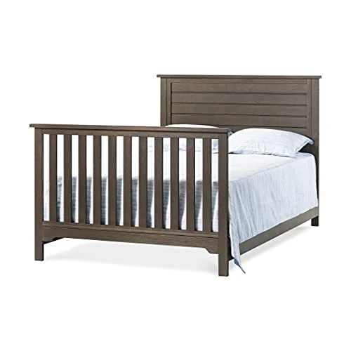 Forever Eclectic Farmhouse 3-Piece Nursery Set With 4-in-1 Convertible Crib, 3-Drawer Dresser, And Changing Table Topper By Child Craft (Brushed Truffle) - Image 3