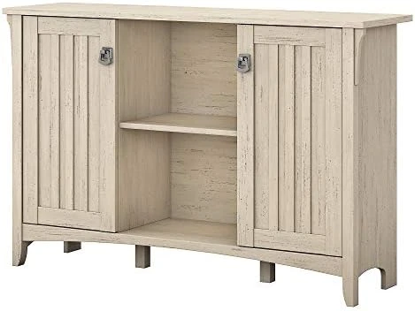 Bush Furniture Salinas Accent Storage Cabinet With Doors In Vintage Black - Image 5