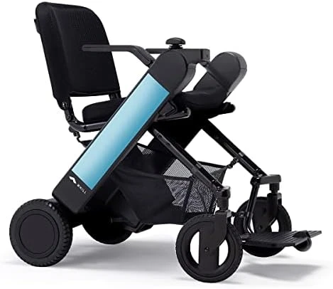 WHILL Model F Power Chair - Convenience And Performance - With Foldable Design, Smart Technology, And Remote Control Via App - A Perfect Mobility Solution For Adults And Elderly. - Black (One Size) - Image 7