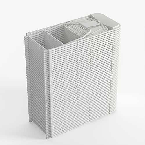 EMMA + OLIVER Set Of 2 White Stackable Folding Plastic Chairs - 650 LB Weight Capacity - Image 4