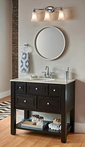 Moen DN0786CH Iso Bathroom Hand -Towel Ring, Chrome - Image 2