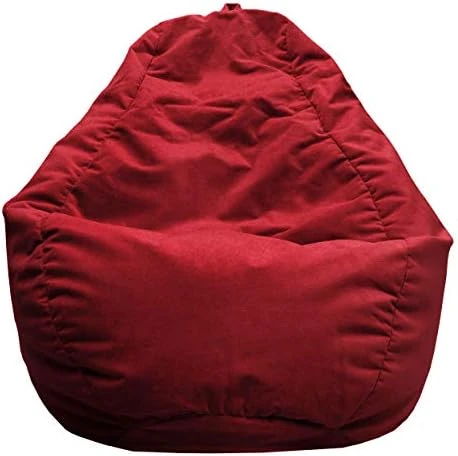 Gold Medal Bean Bags Gold Medal Microsuede Bean Bag, Medium, Cardinal Red - Image 6
