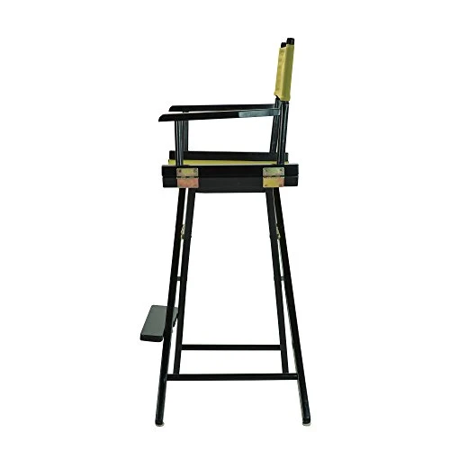 Casual Home 30" Director's Chair Black Frame-with Olive Canvas, Bar Height