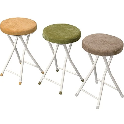 AZUMAYA PC-31 Folding Stool (Yellow) - Image 3