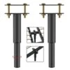 VETIN 2 Pcs Bed Frame Support, 7-13 Inches Bed Support Legs, Bed Frame Support Leg, Bed Support Legs Replacement, Adjustable Bed Legs(2,7"-13")
