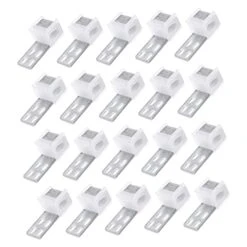 Homoyoyo 20pcs Sofa Spring Clipped Button Home Furniture Astetic Room Decor Upholstery Spring Clips Furniture Repair Kit Couch Chair Sofa Repairing Accessories Sofa Accessories Chair Clips