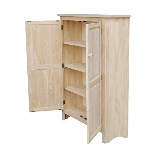 International Concepts Double Jelly Cupboard-51 H Cupboard, 51-Inch, Unfinished - Image 3