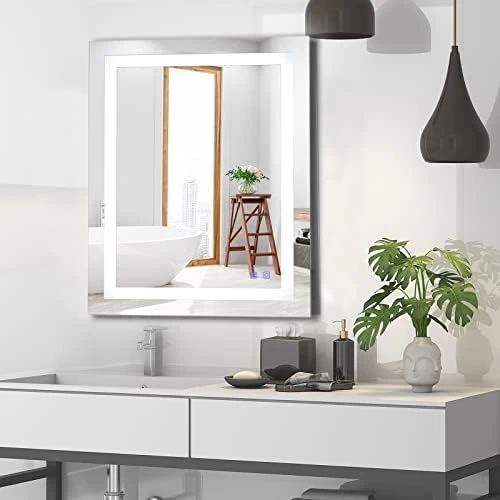 Bonnlo 32"×24" (800×600mm)Bluetooth Mirror,Led Bathroom Mirror Smart Mirror With Bluetooth Speaker, Anti-Fog Bathroom Led Mirror With Memory Touch, Dimmable Espejos Para Baños, Vertically/Horizontally - Image 13