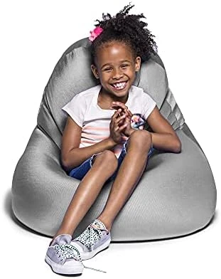 Jaxx Nimbus Spandex Bean Bag Chair Furniture For Kids Rooms, Playrooms, And More, Small, Navy - Image 10