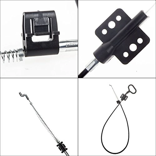 STARVAST Sofa Recliner Cables, 2Pcs Couch Release Cables Replacement D Ring Couch Recliner Pull Handle, Hook Exposed Cable Length (4.75") Total Length 36.5 Inch - Image 5