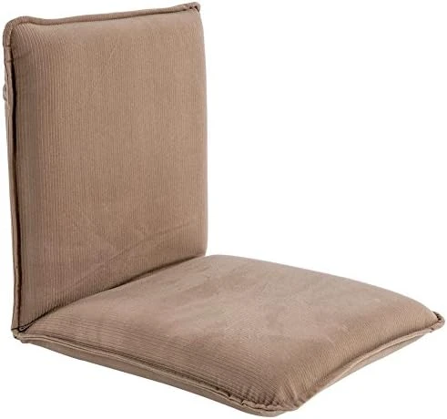 Sundale Folding Floor Chairs Video Gaming Chair For Adults, Adjustable Chaise Lounge Indoor Padded Floor Seating With Back Support, 5-Position Comfy Meditation Chair For Bedroom - Tan - Image 8