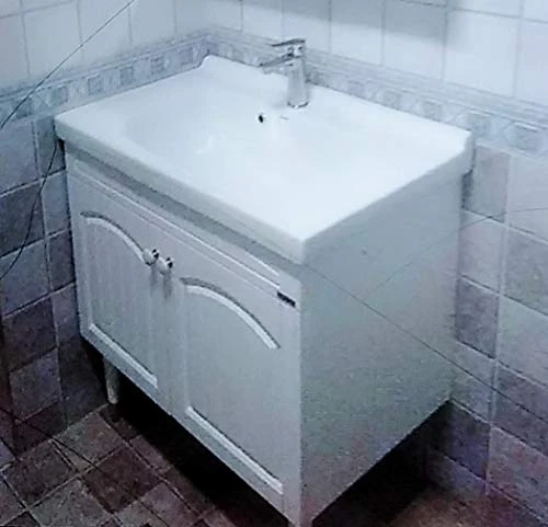 DMUNIZ Solid 4X Solid Wood Furniture Sofa Legs, Oak Tapered Wooden Replacement Sofa Couch Bench Chair Ottoman Coffee,Adjustable, Brass Feet Covers,White - Image 5