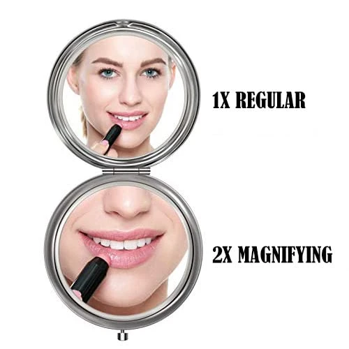 Gifts For Women Meaningful Makeup Mirror, I Love You Travel Mirror - Image 2