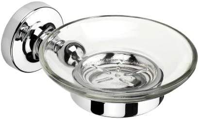 Croydex Glue-Fix Worcester Glass Shelf, Easy Fit No Drilling To Tools - Image 6