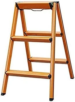 DINGZZ Double Side Ladder,Aluminum Lightweight Folding Step Stool Portable Home And Kitchen Sturdy Stepladder (Color : Multi-Colored) - Image 7