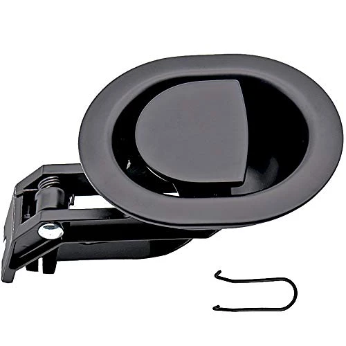 Ttmagic Universal Heavy-Duty Metal Sofa Chair Recliner Release Pull Handle Replacement Parts With Retaining Clips, Fits Ashley, Lazy Boy And Most Recliner Sofa Brand, Recliner Handle Size 3" X 3.5"