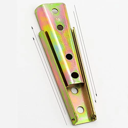 TONGNENGLIU 4 Pair 4.7 Inch Sofa Slider,Sofa Connector, Sofa Armrest Insert Heavy Duty Interlocking Hangers Sofa Slide Bed Frame Hardware Accessories,Furniture Connector - Image 4