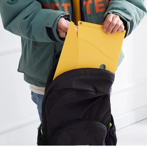 JIBIACB Folding Step Stool,Folding Stool Waterproof Fishing Stool,Ultra-Thin Paper Stool,Non Slip Foldable Step Stool For Kids,Adults,for Bathroom, Garden, Kitchen - Image 3