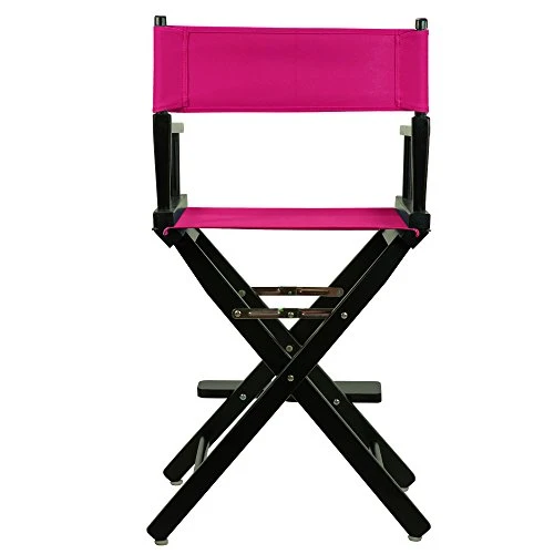 Casual Home 220-02/021-30 Director Chair 24" - Counter Height BlackFrame/Magenta Canvas - Image 3