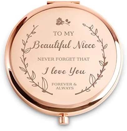 COYOAL Grandma Gifts From Grandchildren, Personalized Engraved Compact Mirror, Unique Mothers Day Birthday Gifts For Grandma, Nana, Grammy, Grandmother - Image 8