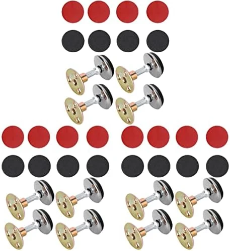 Veemoon Daybed Frame Rockhounding Tools 8 Pcs Self- Adhesive Bedside Support Stabilizer Furniture Stabilizer Bedside Anti- Shake Tool Metal Bedside Fixator Daybed Frame Rockhounding Tools - Image 7