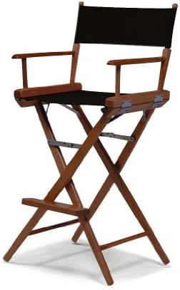Telescope Casual World Famous Bar Height Director Chair, Forest Green With Walnut Frame - Image 8