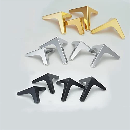 ARCIDO 4Pcs,for Sofa/TV Cabinet Coffee Table Bathroom Cabinet Support Accessories Yunyunwang (Color : Black 15cm) - Image 2