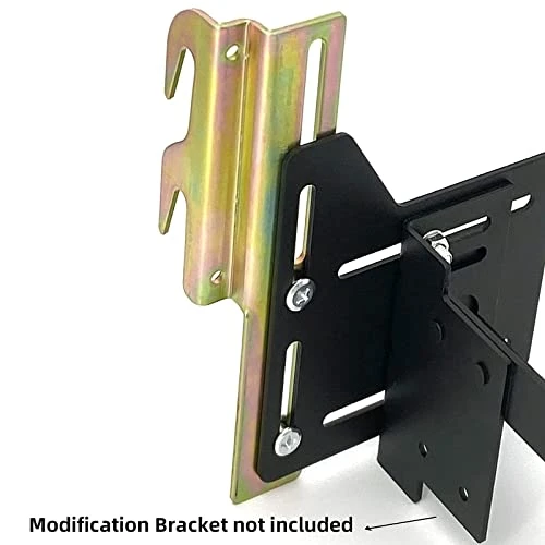 2Pcs 711 Bolt On To Hook On Bed Frame Conversion Brackets With Hardware Hook, Headboard Hook Set,Hook On Bed Frame Brackets Adapter,Hook On Bed Rail - Image 2