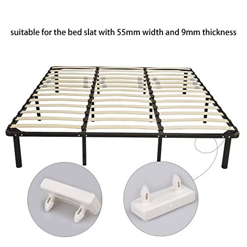 RDEXP 30 Pcs Plastic Bed Slat End Cap Holders 55mm ID White With 4 Pieces Wood Chisel - Image 5